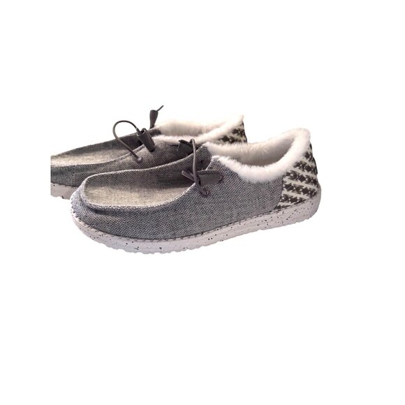 Hey Dude Wendy Funk Wool Size 9 Women's Light Gray NWT - Picture 7 of 9